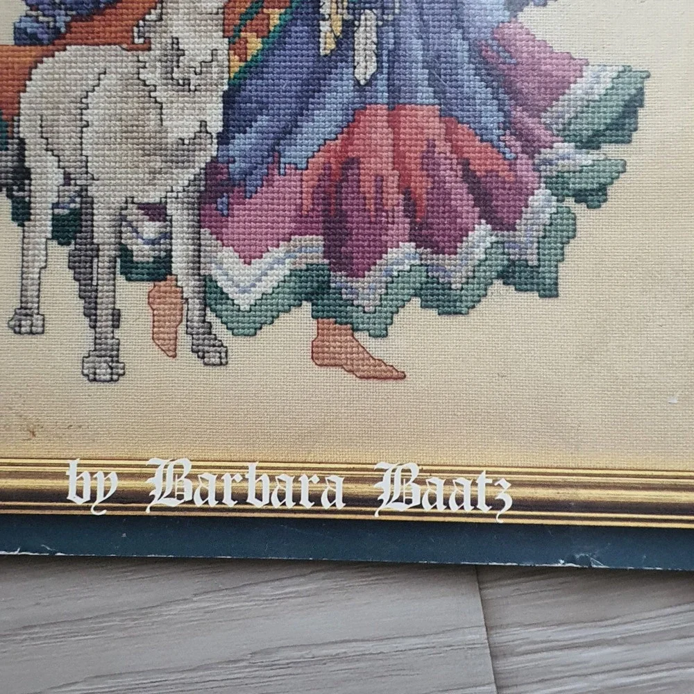 Angels Cross Stitch Pattern Barbara Baatz American School of Needlework 3661